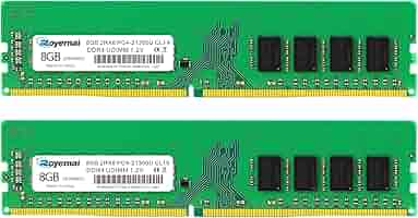 DDR4 PC4-21300 8GB 2枚組 PC RAM メモリー 16GB PC4-21300 DDR4 2666 8GB (2x8GB) RAM PC4 21300U 2666MHZ